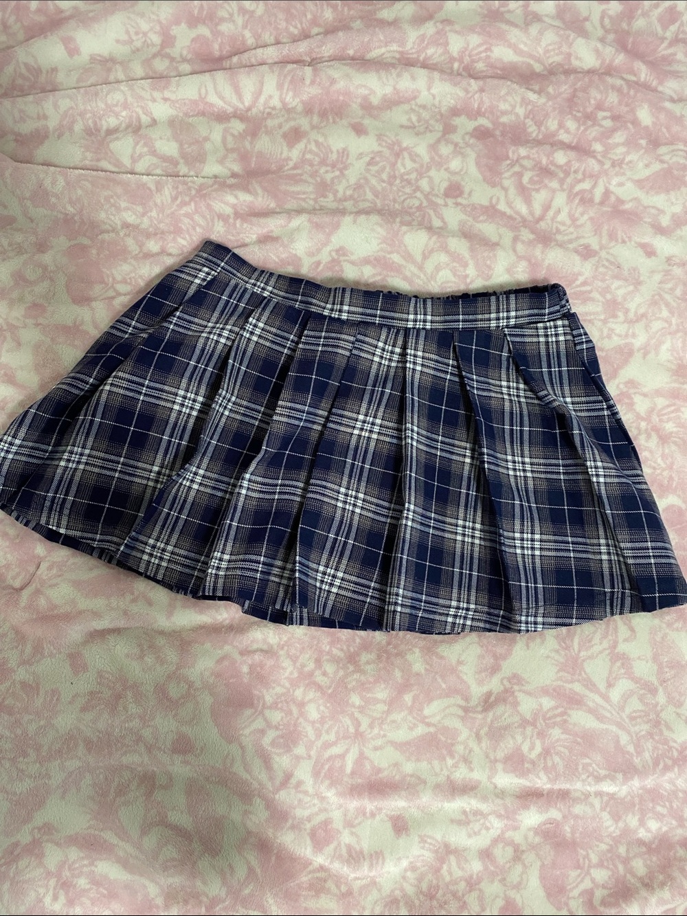 Mini Skort Blue & White